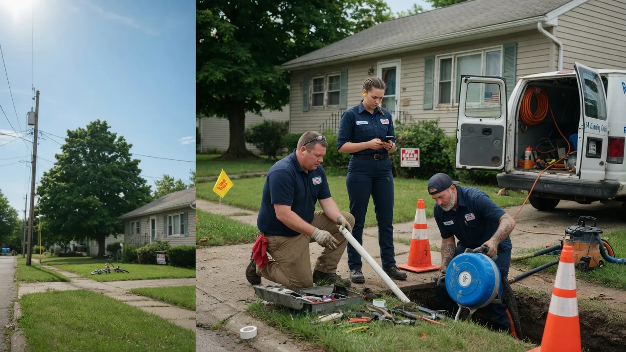 Sewer Line Repair in Maryville, IL near me